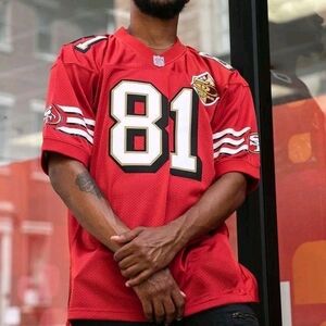 Men's Red Football Jersey